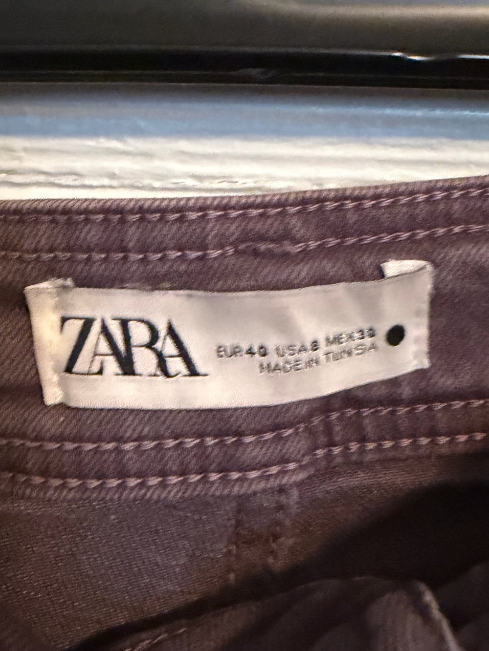 2 PAIRS OF ZARA MARINE LAYER PANTS SIZE US 8 - Picture 8 of 9
